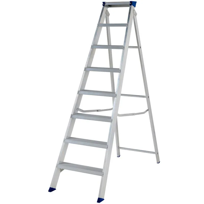 2400 mm Open Height Alloy Swing Back Steps